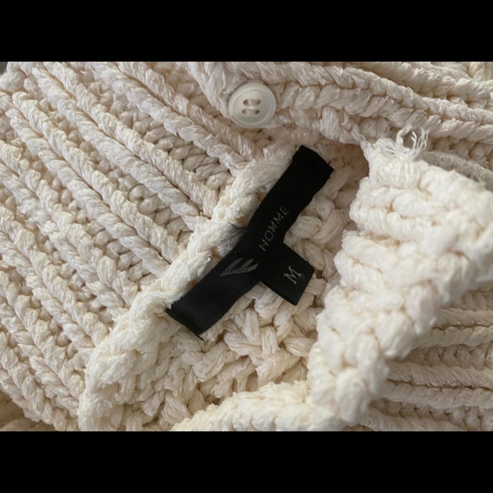 Stunning cable knit turtleneck sweater sir m